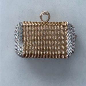 Glittery Clutch & Crossbody